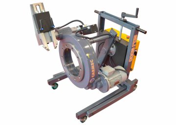 CARMEC Onboard Brake Disc and Brake Drum Lathe Machine for Heavy Vehicles 